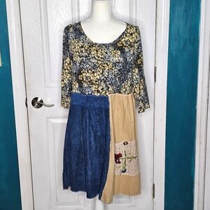 Handmade Upcycled Dress Small-Medium
